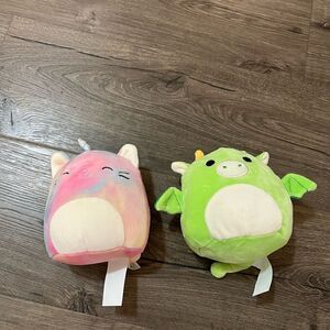 KellyToy 2 Squishmallows 5”